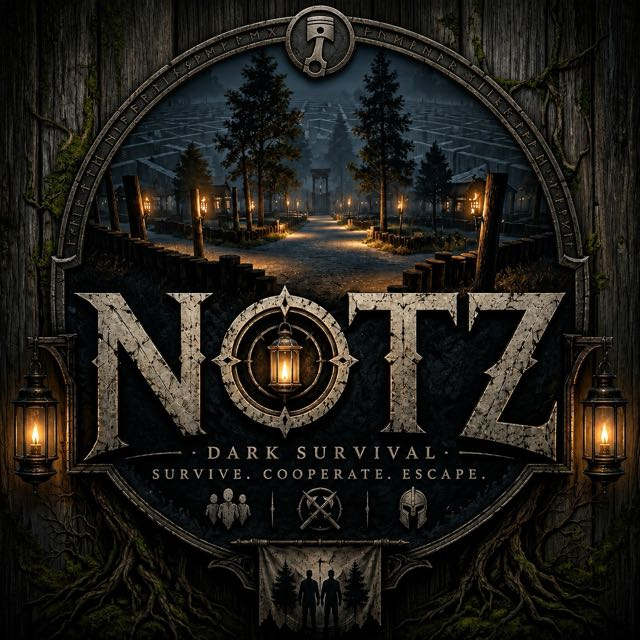 NOTZ: Dark Survival — official logo
